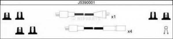 Комплект проводов зажигания NIPPARTS J5390001