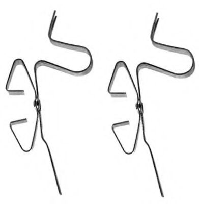 Комплектующие, колодки дискового тормоза MGA A21