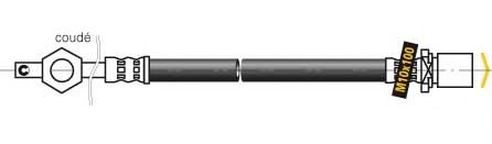 Тормозной шланг MGA F5321