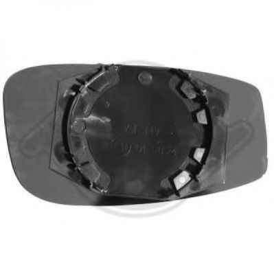 Зеркальное стекло, наружное зеркало DIEDERICHS 3445227