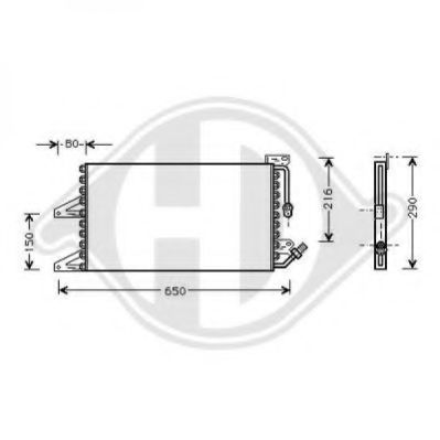 Конденсатор, кондиционер DIEDERICHS 8321201