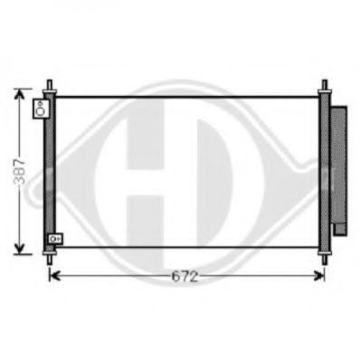 Конденсатор, кондиционер DIEDERICHS 8521100