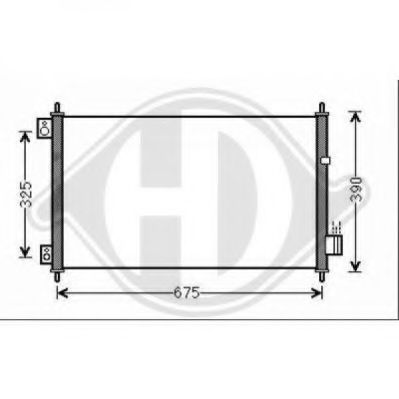 Конденсатор, кондиционер DIEDERICHS 8521903