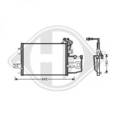 Конденсатор, кондиционер DIEDERICHS 8782007