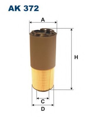 Воздушный фильтр FILTRON AK372