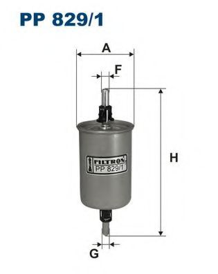 Топливный фильтр FILTRON PP829/1