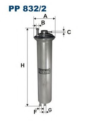 Топливный фильтр FILTRON PP832/2