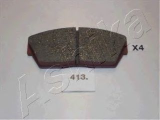 Комплект тормозных колодок, дисковый тормоз ASHIKA 50-04-413