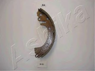 Комплект тормозных колодок ASHIKA 55-05-512