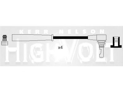 Комплект проводов зажигания STANDARD OEF185