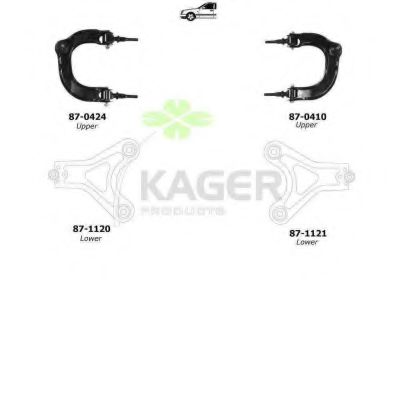 Подвеска колеса KAGER 800658