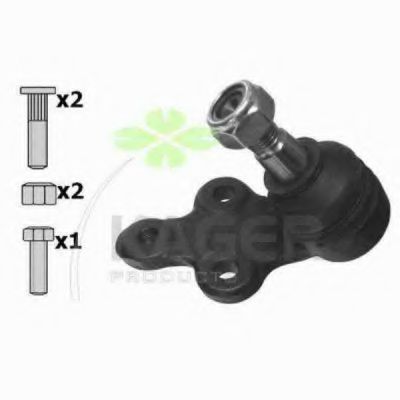 Несущий / направляющий шарнир KAGER 88-0290