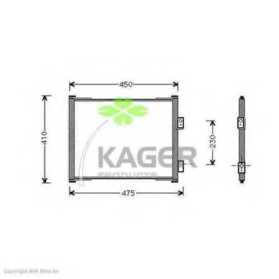 Конденсатор, кондиционер KAGER 94-5111