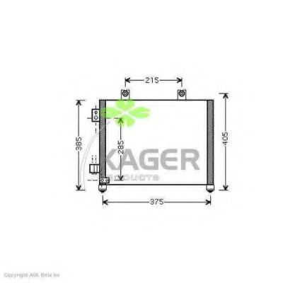 Конденсатор, кондиционер KAGER 94-5270