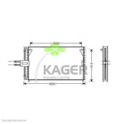 Конденсатор, кондиционер KAGER 94-5310