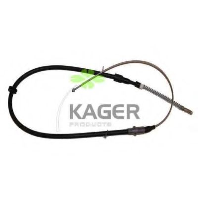 Трос, стояночная тормозная система KAGER 19-0354