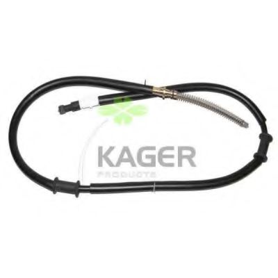 Трос, стояночная тормозная система KAGER 19-6314