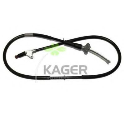 Трос, стояночная тормозная система KAGER 19-6497