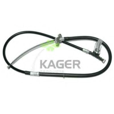 Трос, стояночная тормозная система KAGER 19-6511