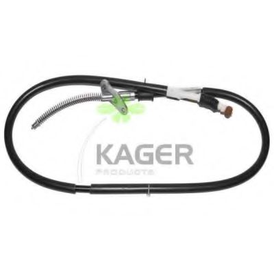 Трос, стояночная тормозная система KAGER 19-6521