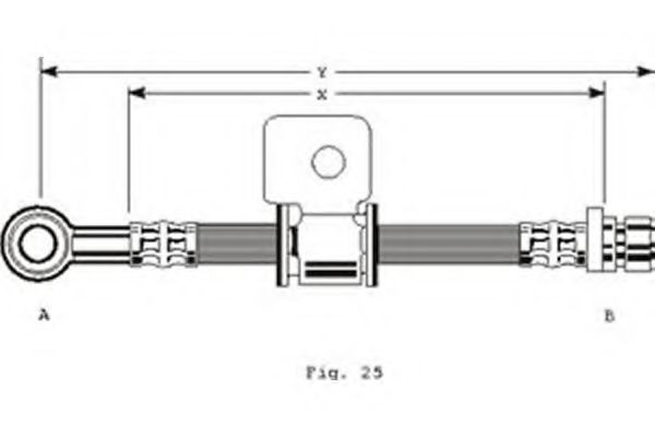 Тормозной шланг GIRLING 9004135