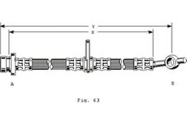 Тормозной шланг GIRLING 9004240