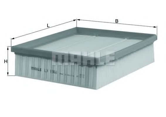 Воздушный фильтр MAHLE ORIGINAL LX 1968