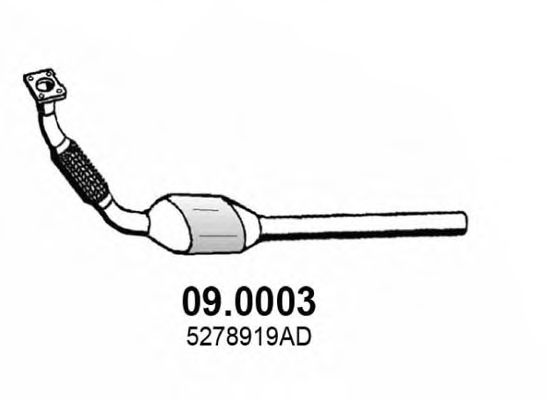 Катализатор ASSO 090003