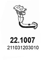 Труба выхлопного газа ASSO 22.1007