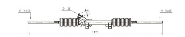 Рулевой механизм GENERAL RICAMBI PE4006