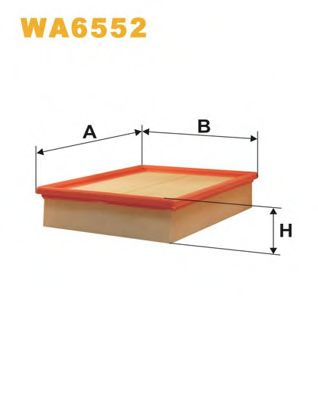 Воздушный фильтр WIX FILTERS WA6552