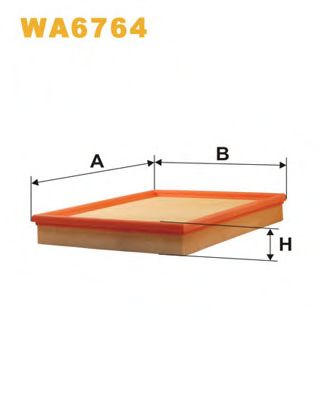 Воздушный фильтр WIX FILTERS WA6764