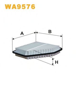 Воздушный фильтр WIX FILTERS WA9576