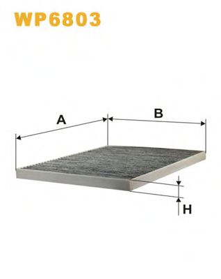Фильтр, воздух во внутренном пространстве WIX FILTERS WP6803