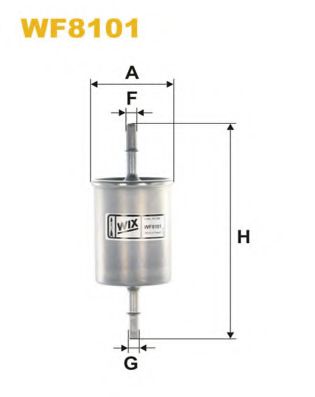 Топливный фильтр WIX FILTERS WF8101