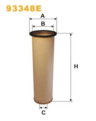 Фильтр добавочного воздуха WIX FILTERS 93348E