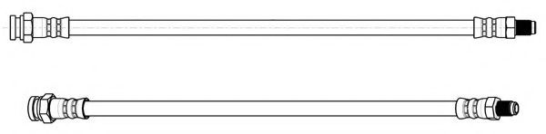 Тормозной шланг CEF 510027