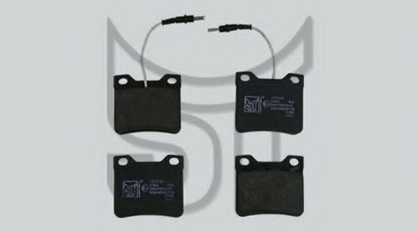 Комплект тормозных колодок, дисковый тормоз ST-TEMPLIN 03.120.8700.260