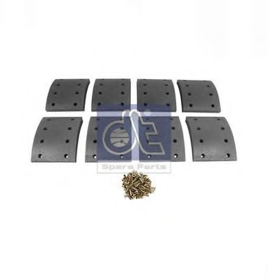 Комплект тормозных башмаков, барабанные тормоза DT 5.92140