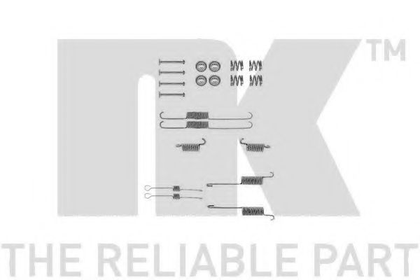 Комплектующие, тормозная колодка NK 7925615