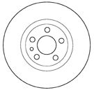 Тормозной диск MAPCO 15043