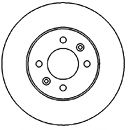 Тормозной диск MAPCO 15997