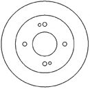 Тормозной диск MAPCO 45507