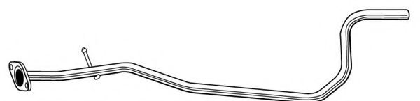 Труба выхлопного газа FONOS 08219