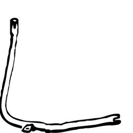 Труба выхлопного газа FONOS 08456