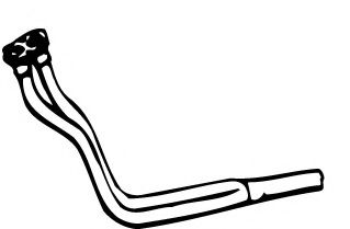 Труба выхлопного газа FONOS 310117