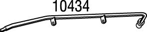 Напорный трубопровод, датчик давления (саж./частичн.фильтр) FONOS 10434