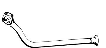 Труба выхлопного газа FONOS 13681