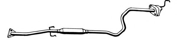 Средний глушитель выхлопных газов FONOS 620780