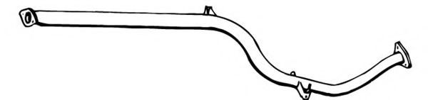 Труба выхлопного газа FONOS 17887